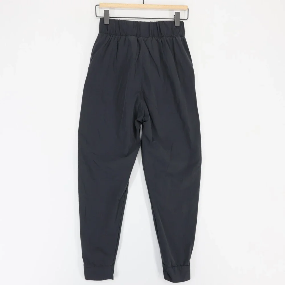 Nike Bliss Lux Pants Womens S Black Dri Fit Slim Athletic Joggers Workout